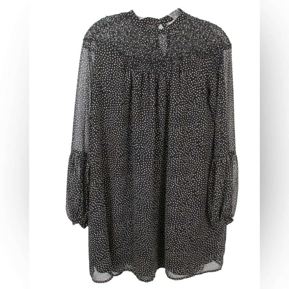 Zara Black and White Polka Dot dress